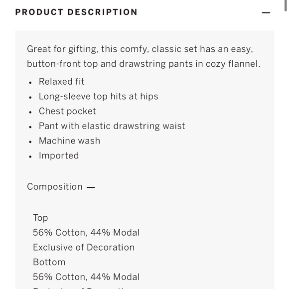 Victoria’s Secret Flannel Pajama Set - Picture 5 of 6